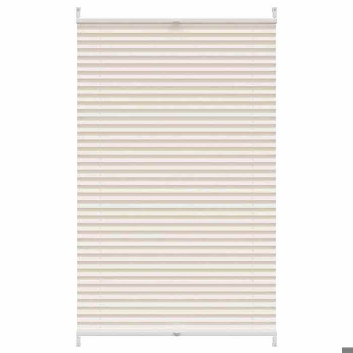 Pleated Store - Exclusive House - Cream - 90 X 125 Cm - Top and Bottom Adjustable