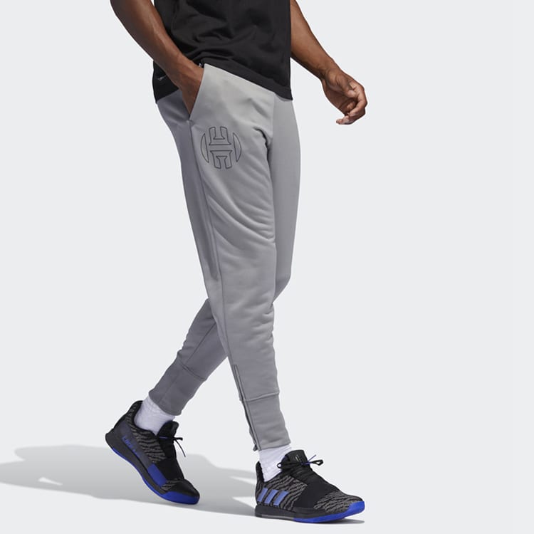 adidas Sports Pants Men's Gray Moderate DU6256