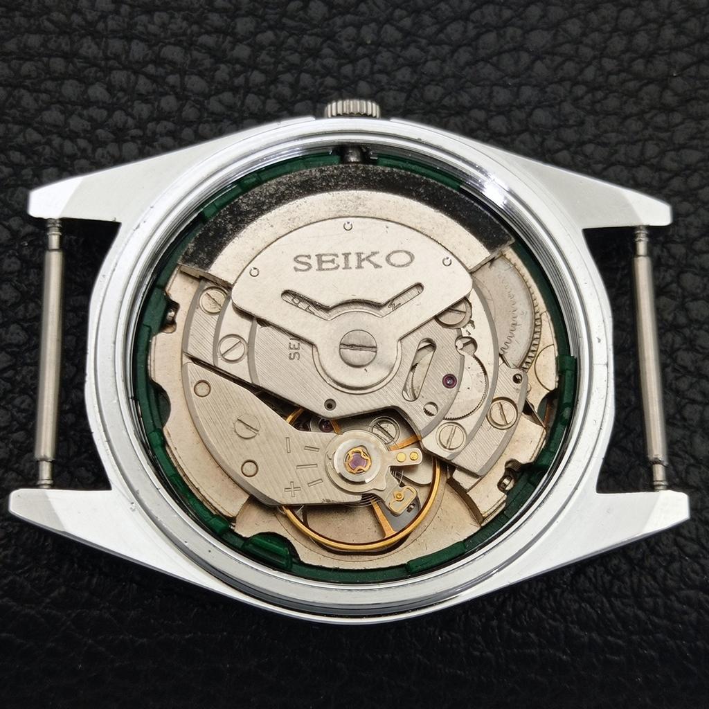 JAPAN VINTAGE REFURBISHED SEIKO 5 AUTOMATIC 6309A MENS WHITE WATCH a441589-1 Sk-a441589