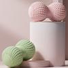 Double Ball Fascia Massage Roller Raised Point Fascia Massager Peanut Massage Ball  Sole Massage