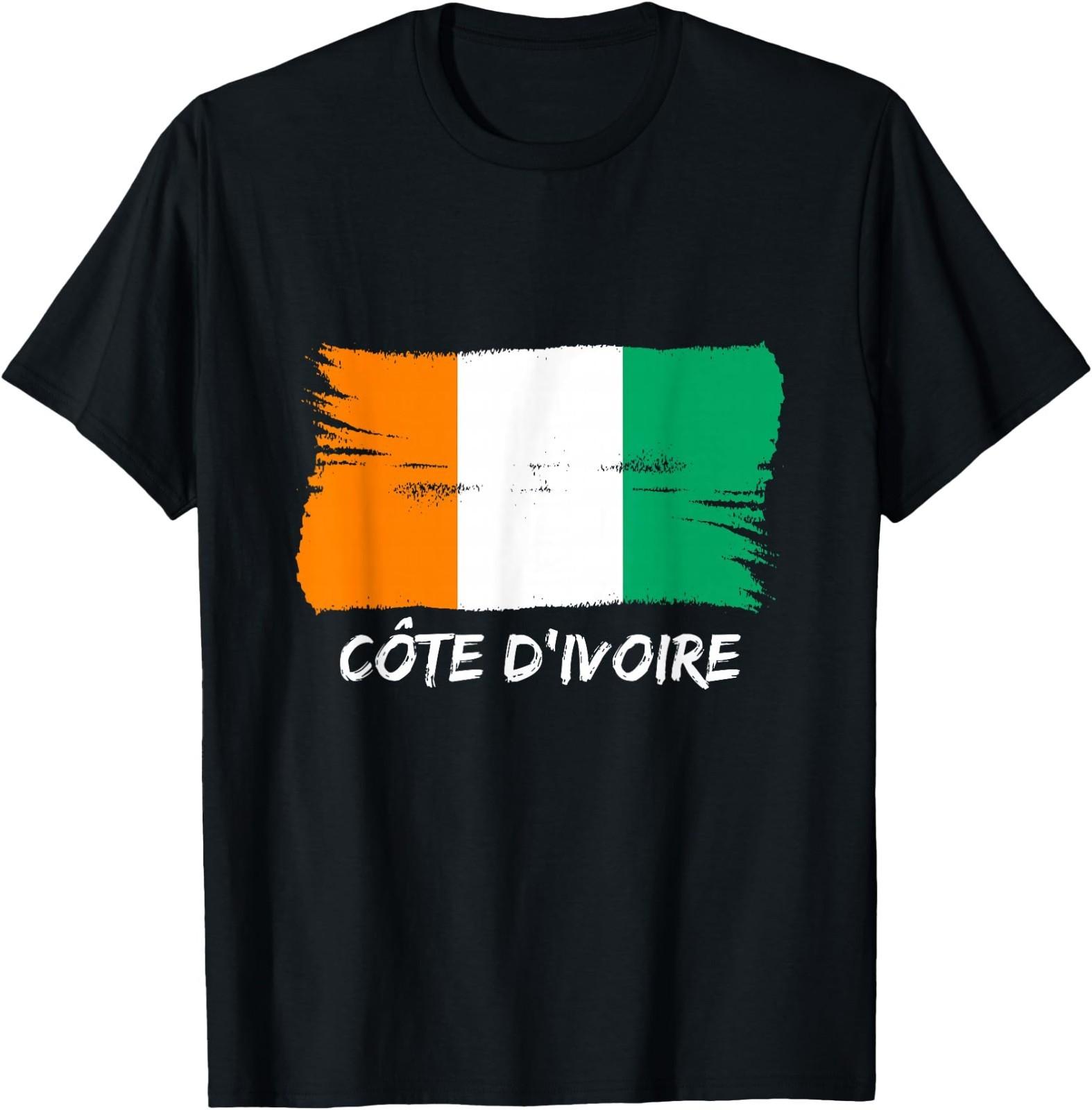 Ivory Coast Team Fan Flag T-Shirt M