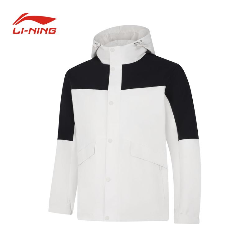 Li-Ning Unisex Water-Repellent Hooded Windbreaker Jacket
