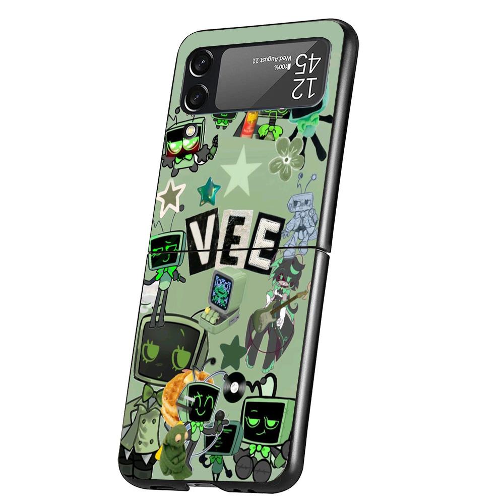 Game Dandys World Cover Phone Case For Samsung Galaxy Z Flip 7 6 5 4 3 5G Flip7 Flip6 Flip5 Flip4 Flip3 Black Fundas Shell