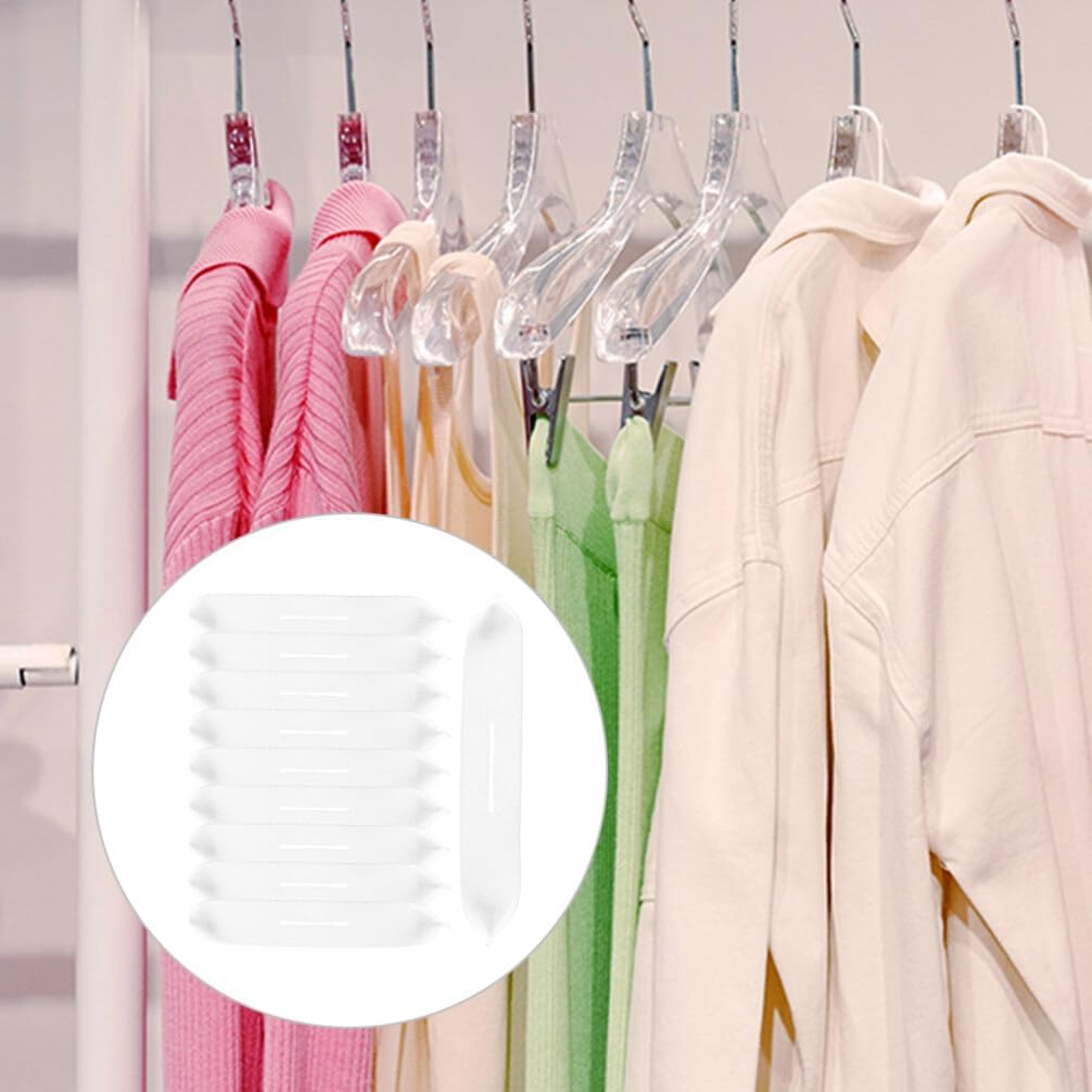 Uonlytech 50pcs Foam Padded for Hangers Clothing Hanger Sleeve Clothing Protectors Sponge Cases Shoulder Hanger Covers for Hanging Dresses Sweaters