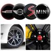 4 ks 54MM 56MM Krytky středového otvoru kola auta Odznaky Příslušenství Pro BMW MINI Cooper S Works JCW R55 R56 R50 R53 R60 R61 F54 F55 F56