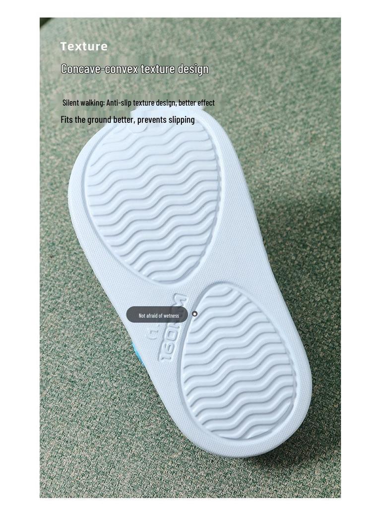 Bobdog Toddler Boys' Summer Closed-Toe Breathable EVA Slippers