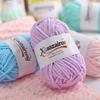 50gX5pcs=250g Soft Baby Velvet Yarn Fluffy Plush Crochet Knitting Yarn DIY Scarves Hats Sweaters Toys Crafts Knitting&Crocheting
