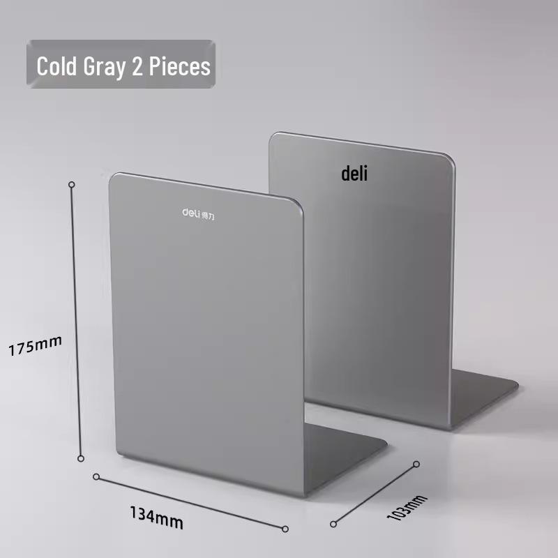 Sturdy Metal Book Stand – Simple, Stable, and Tip-Resistant for Office Storage