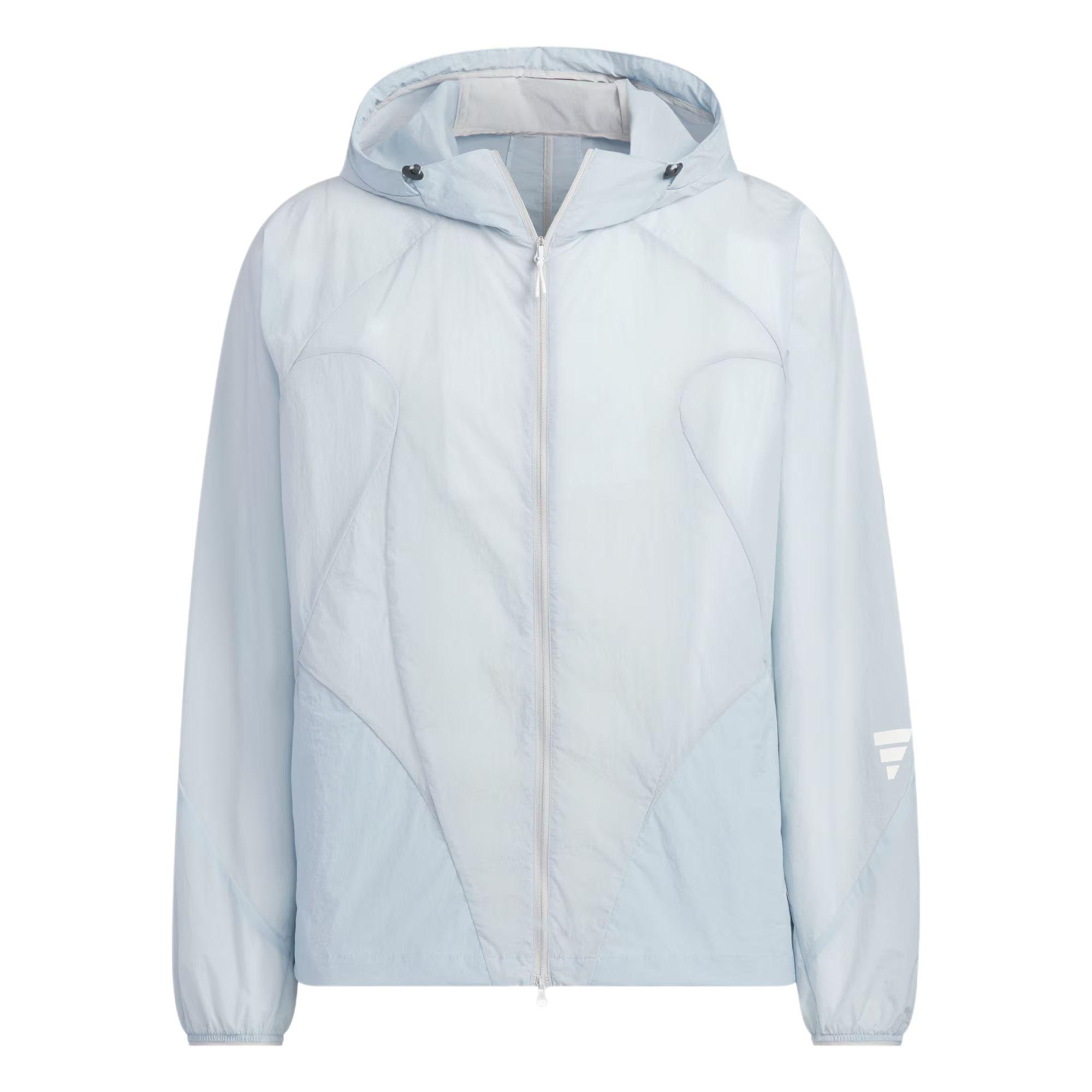 Adidas Fos Ss25 Модная Удобная Повседневная Куртка на Молнии Унисекс Куртка Синяя JZ8714 XL