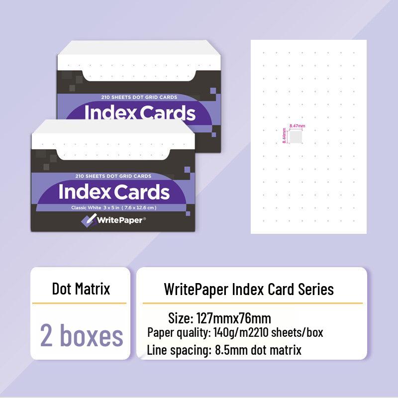 Kaisa Index Cards: Internet Celebrity Sticky Notes for Word Memory & Exam Prep