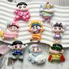 Cartoon Crayon Shin-chan Resin Accessories: DIY Hair Clip, Shoe Buckle, Keychain, Fridge Magnet.
