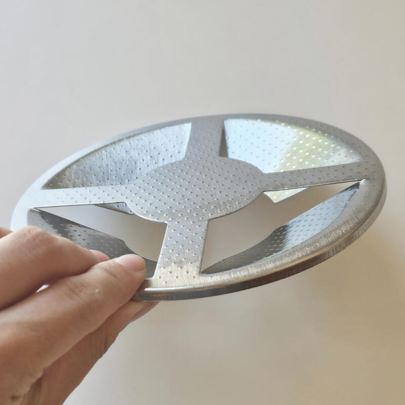 Japanese Stainless Steel Sink Drain Lid Cover Crescent Cross
