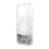 Guess Liquid Glitter Marble - Etui Iphone 14 Pro (Biały)