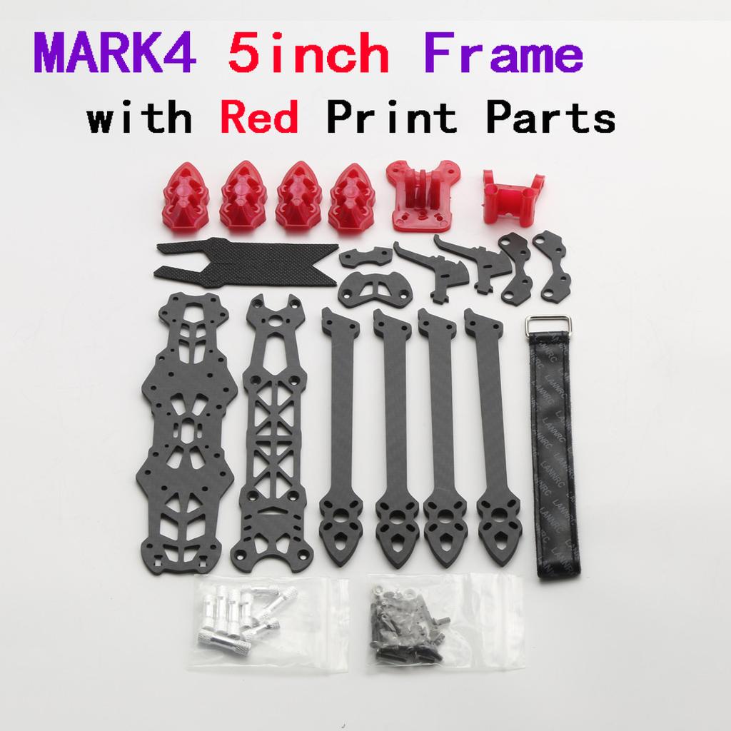 Mark4 5inch FPV Carbon Fiber Frame 225mm Wheelbase 5mm Arm Freestyle Long Range Frame for RC Quadcopter Racing Drone