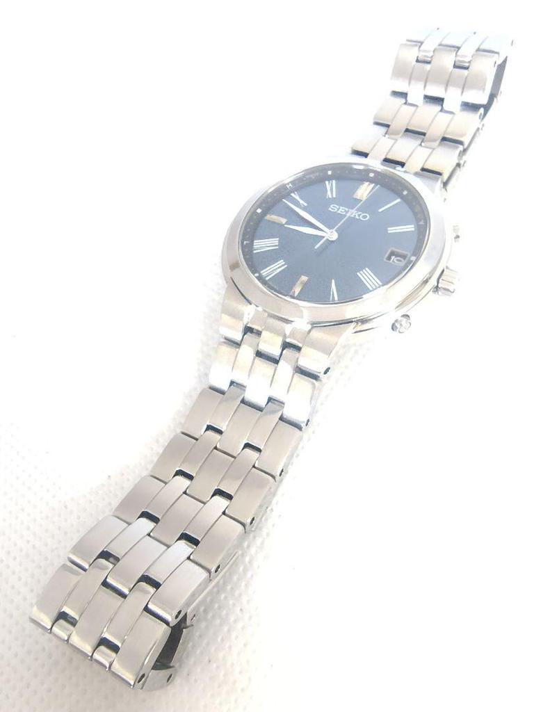 [USED] Seiko Navy 7B24-0BS0 Radio Solar Watch