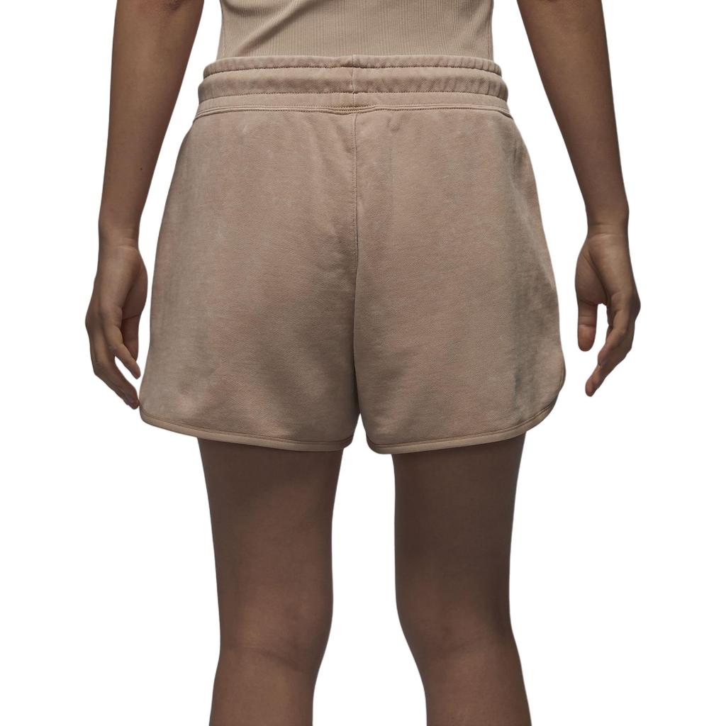 Jordan Flight Fleece Casual Shorts Women's Khaki FN5748-244