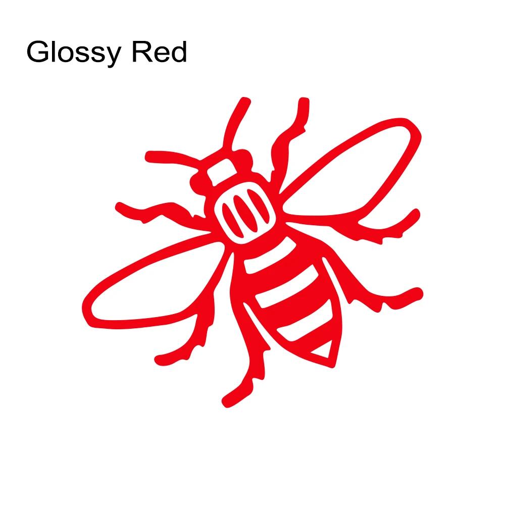 13x9.5cm Bee Sticker Car Window Manchester Bee Decal Truck Windshield Body Laptop Vinyl Decals Motorcycle Decoration Accessories