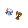 Acrylic Swan Sculpture Statue Tabletop Centerpiece Cabinet Decoration Bookshelf Office Desktop