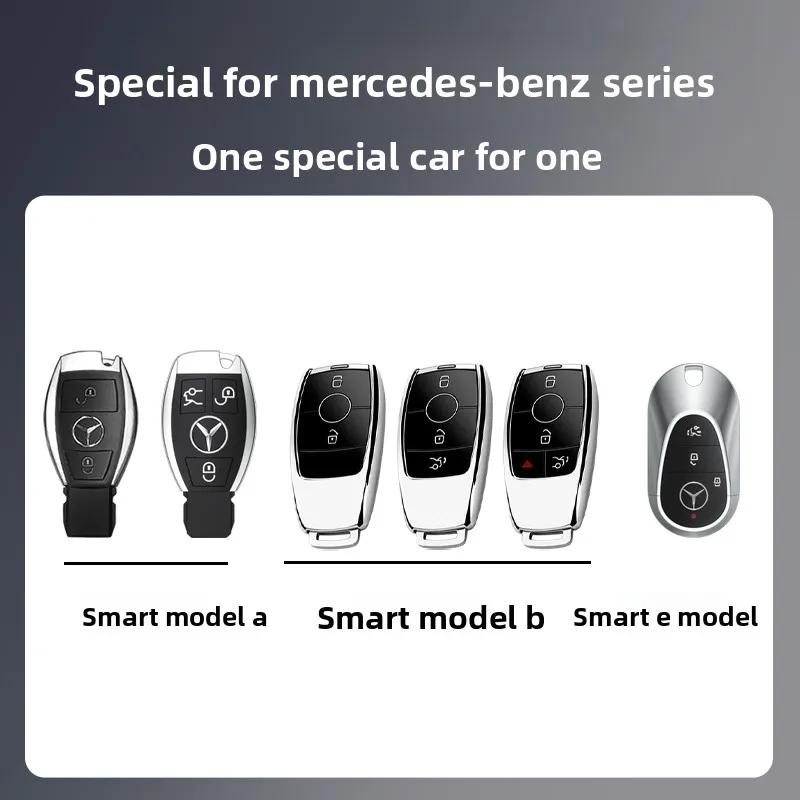 SUG2 Car Key Case Cover Shell for Mercedes Benz Cla250 Mercedes Benz GLS53 2019 GLS450 Maybach GLS600 2021 AMG C63S GLE 450 2020