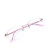 Anti-fatigue Reading Glasses for Women HD Lens Metal Half-frame Presbyopic Eye Glasses Elegant Fashion Eyewear +1.0 To +4.0