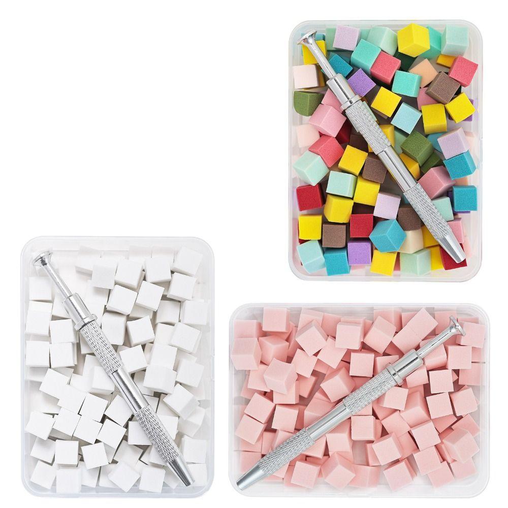 High Rebound DIY Manicure Makeup Sponge Coloring Stamping Nail Stamper Sponge  Pedicure