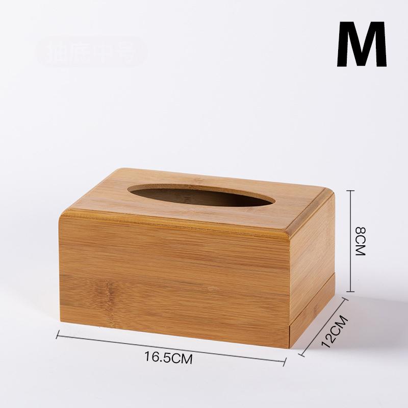 Wooden Tissue Box Modern Minimalist Design Tissue Box Holder Wood Tissue Case For Hotel Restaurant Hotel Office Easy-Refill