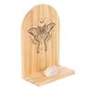 Something Different Natural Luna Moth Wooden Incense Holder Shelf