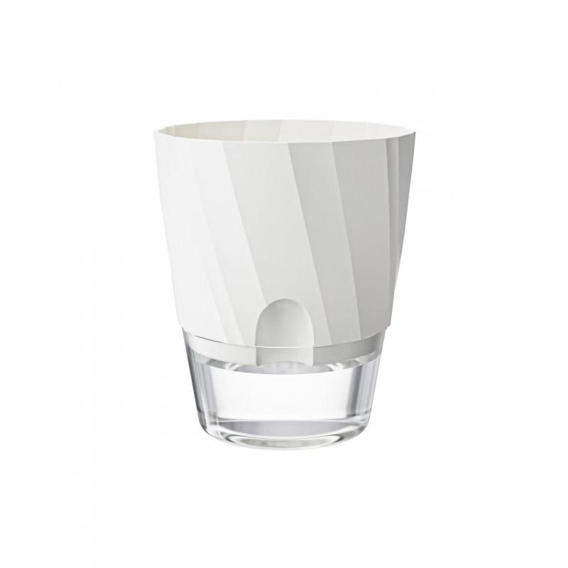 Home Use Thickened Transparent Plastic Self-Watering Green Radish Flower Pot Hydroponic Special Indoor Green Plant Container wit