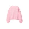 Alexander Wang SS24 Puff Logo Sweatshirt In Terry Sweatshirt Women's Pink 4CC32213609-53A