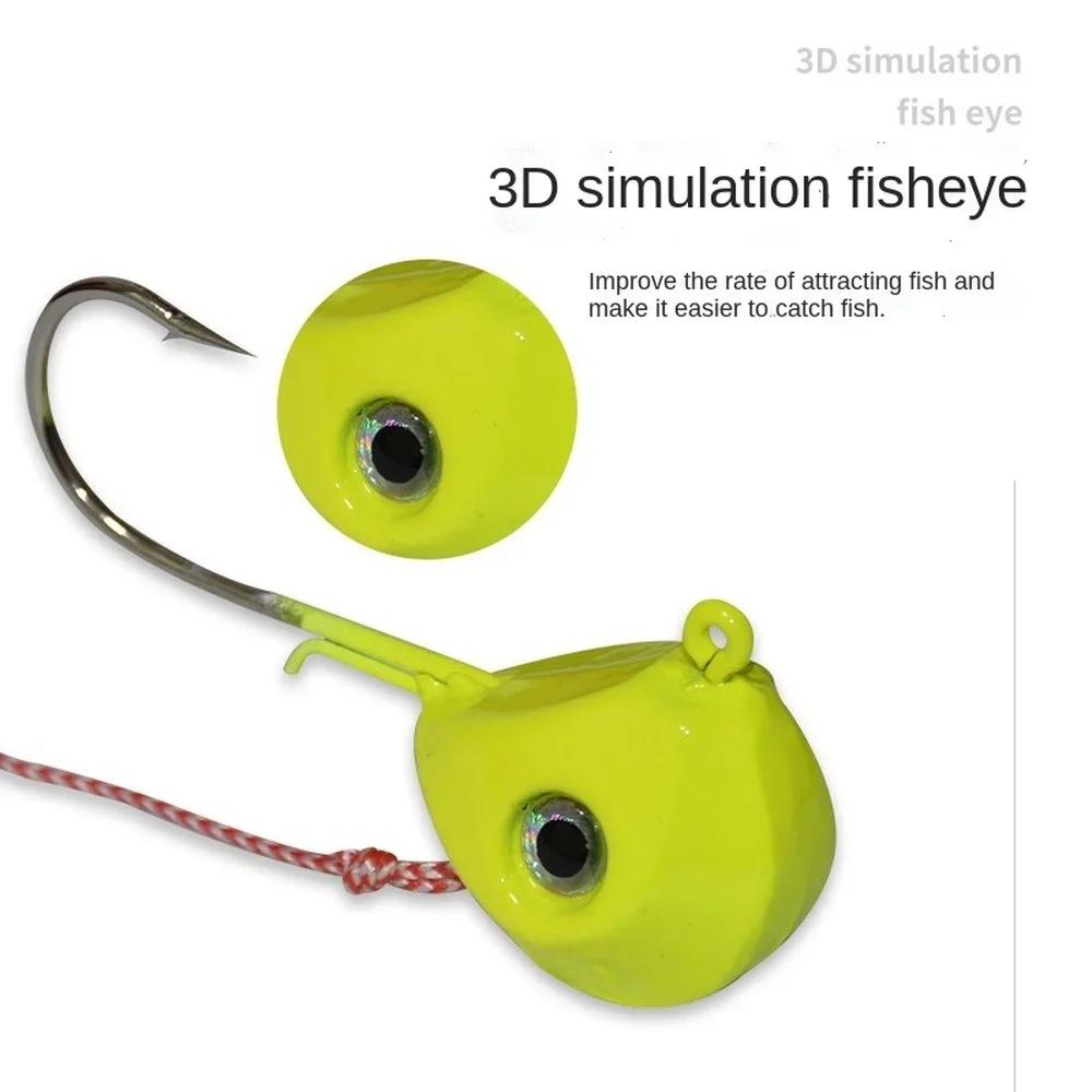 Jig Fishing Lure 40g-140g Lead Head Jigs with Sharped Hook Pesca Saltwater Fishing Equipment Accessories