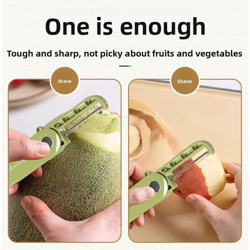 Folding storage kitchen household peeler outdoor portable stainless steel fruit planer peeler7