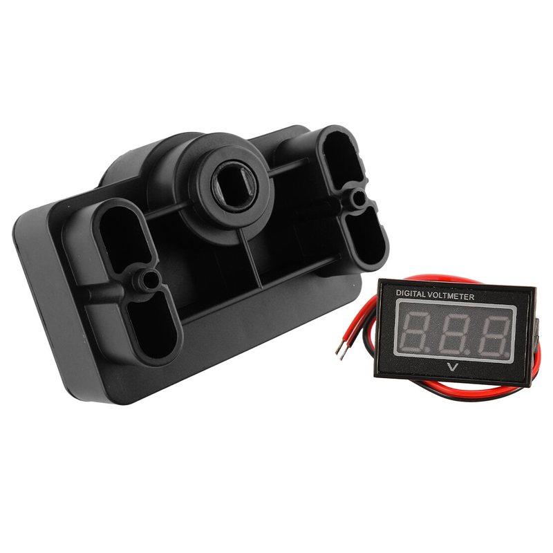 Throttle Accelerator Potentiometer & Digital Voltmeter Battery Gauge Fit for Golf Cart Club Car Precedent