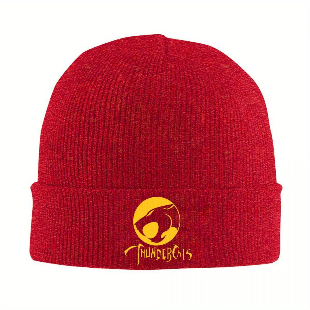 New Anime Thundercats Knitted Hat Beanie Winter Hat Warm Acrylic Street s Retro Cartoon Caps Unisex Women Gifts