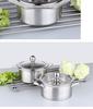 Stainless Steel Single-Serve Mini Hot Pot with Induction Compatibility and Extra Thick Design for One Person