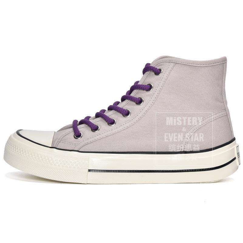 Square Head High-top Canvas Shoes Women's Mango Head Thick-soled Ugly Cute Big Head Shoes 807