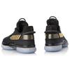 New LiNing WOW 7 Anti Slip Wear Resistant Low Top Basketball Shoes Black Gold ABAN079-7