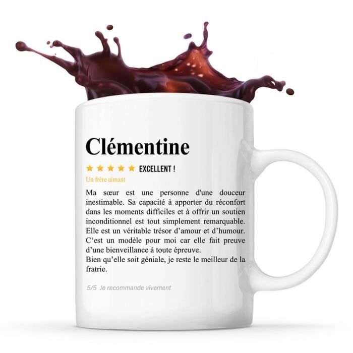 Clementine Mug Review Brother Recommendation | Family Mug Birthday Christmas Gift