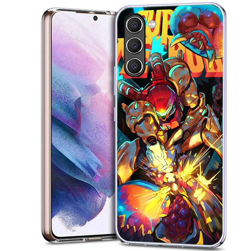 Spiel M-METROID Handyhülle für Samsung A54 A14 A24 A34 A17 A37 A57 A55 A35 A25 A15 A13 A23 A33 A53 A07 A05S A04S A03 A73 Galaxy N