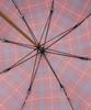 Afternoon Tea Living Long Umbrella JN28, Tartan Check Pattern, Rain or Shine, Red
