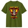Danhausen Sehr Nett Sehr Böse T-Shirt Sommer Baumwoll-T-Shirts Für Herren Neuheit Freizeit-T-Shirt Kurzarm Klassisches Oberteil T-Shirts