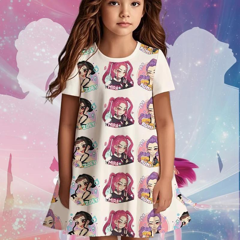 

Kids Summer Girls Clothes Dress 160
