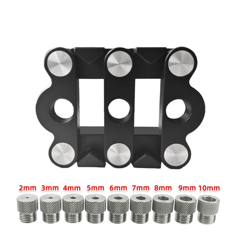 

Прямые отверстия Соединения деревянных панелей 6/8/10 мм Локатор для пробивки Деревообрабатывающий центральный локатор Плотницкое дело Style-C