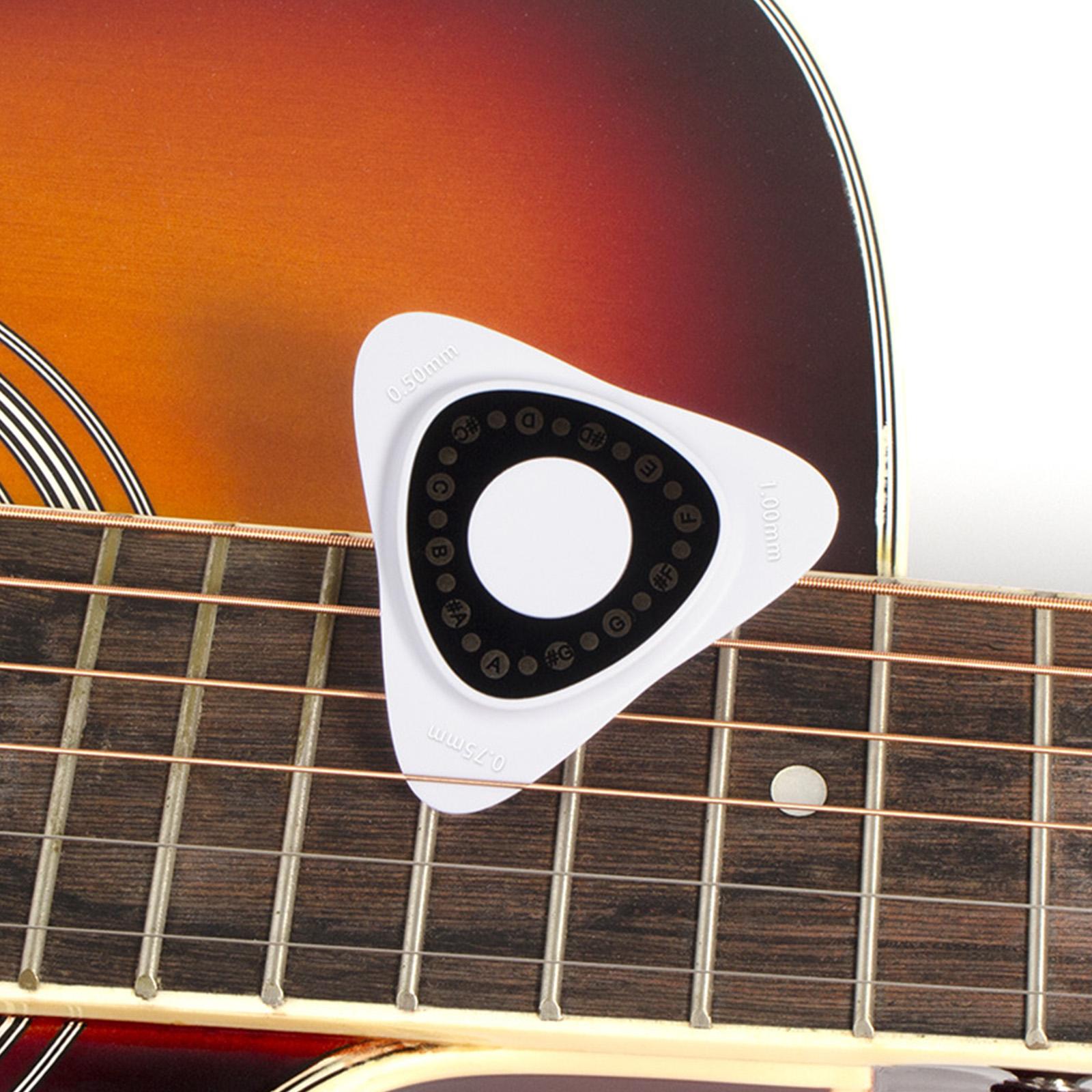 

Многофункциональный тюнер, Тюнер-медиатор для фолк-гитары, Тюнер-медиатор два в одном One Size