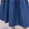 Gonna di jeans all'anca con gonna a media lunghezza per torta a vita alta casual primavera estate taglie forti