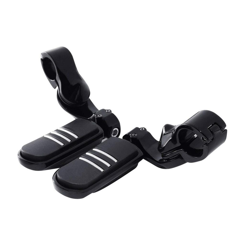 HUILI-JPHOME Short 32mm 1.25'' Universal Up Highway Foot Pegs Foot Pedals Footrest Honda Kawasaki