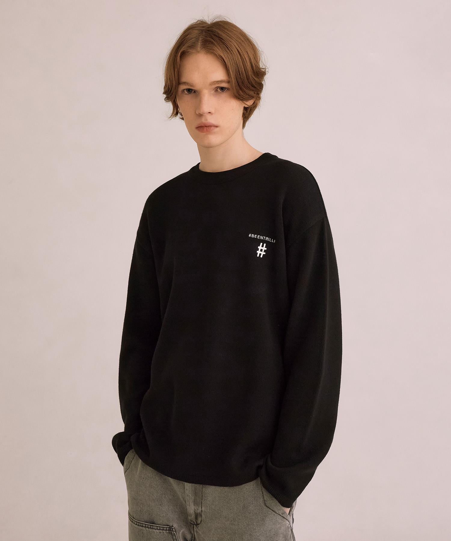 Vintril Tech Standard Wool Comfort Fit Knit (Black) M