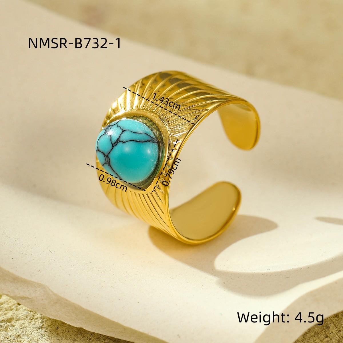 

European-American Retro Eye of Horus Luxurious Adjustable Ring for Women