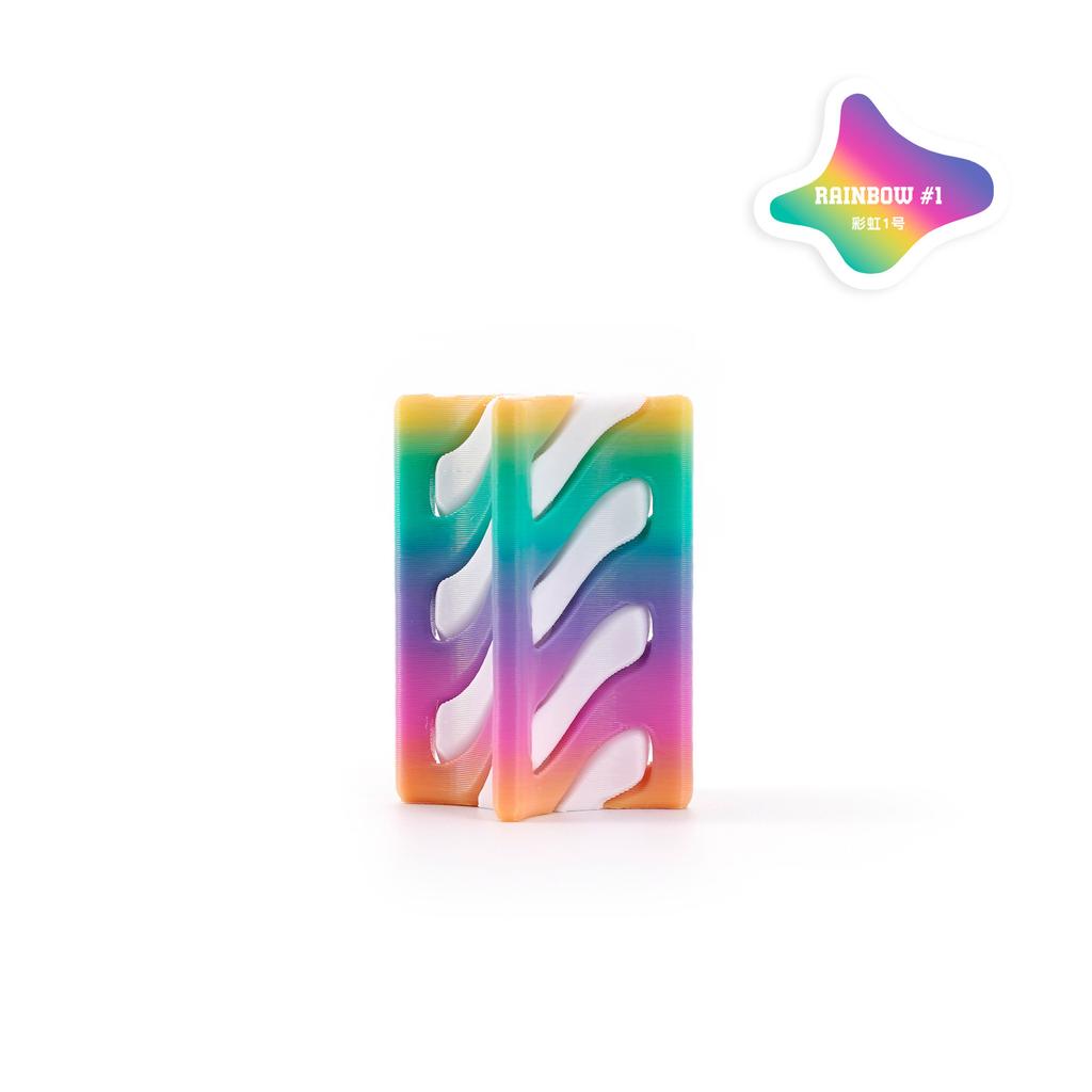 DIY Gift 3D Printing Decompression Spiral Funny Three-dimensional Structure Fingertip Ornament Dual Color Vortex Home Decor