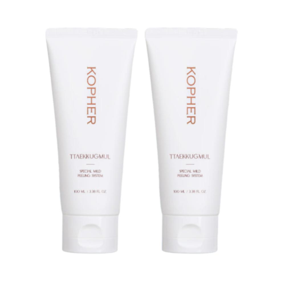 

KOPHER Ddaekkukmul Peeling Gel Face Exfoliating Scrub Cleanser 100ml x 2ea
