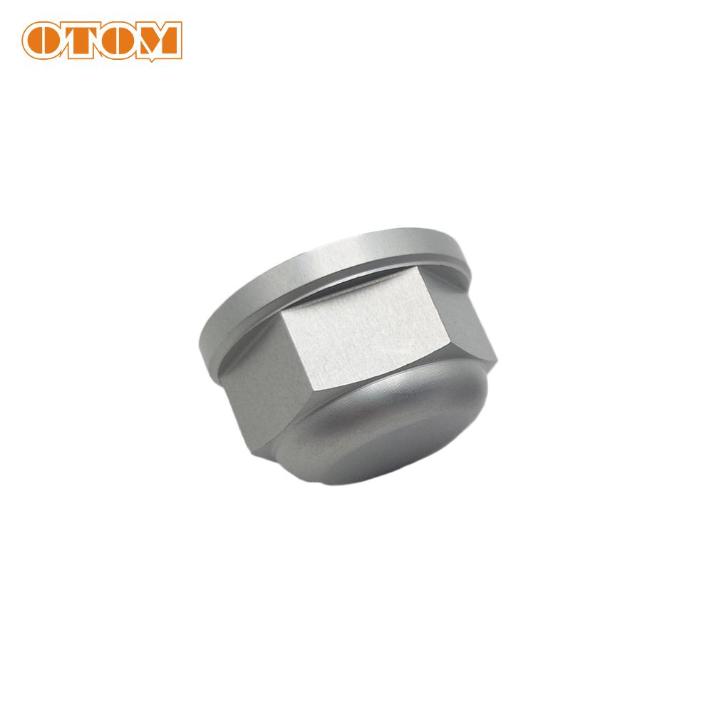 OTOM M20*1.5 Motorcycle Rear Axle Nut Covers Cap Motocross Wheel Lock Spindle Pin Screw Bolt For KTM HUSQVARNA EXC XCW SXF FE TE